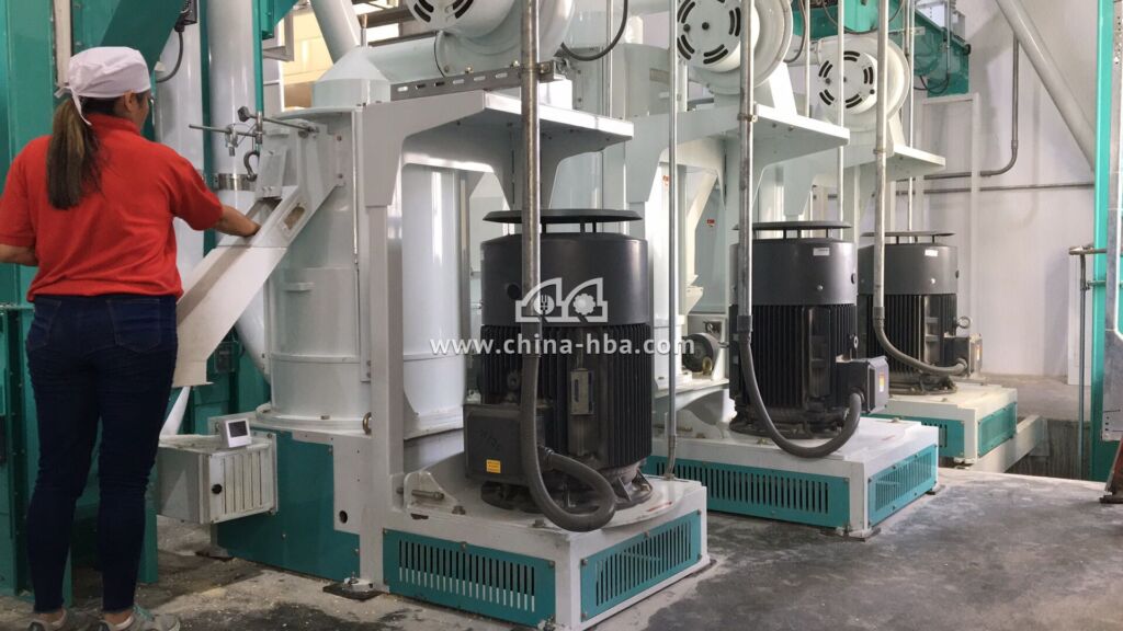 300T corn flour processing machine